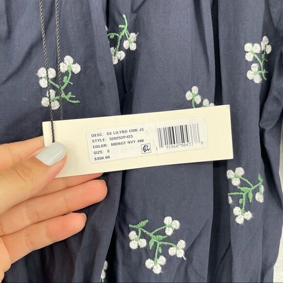 -Rebecca Taylor Lilybud Embroidered Romper NWT - Picture 8 of 12